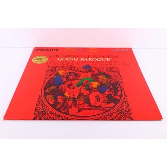 The Swingle Singers – Going Baroque - 1964 12" Vinyl LP Record PHS 600-126 - Picture 4 of 12